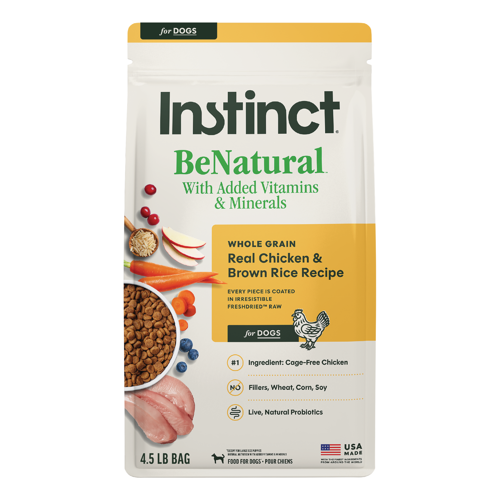 BeNatural Kibble Real Chicken & Brown Rice Recipe