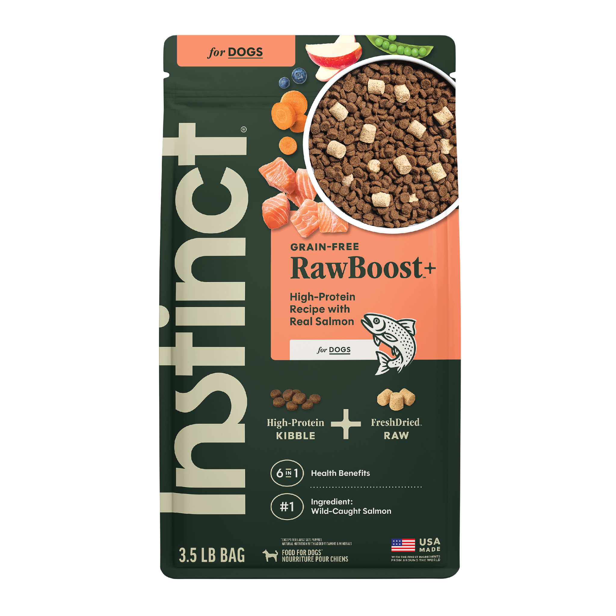 RawBoost+ Kibble Real Salmon Recipe