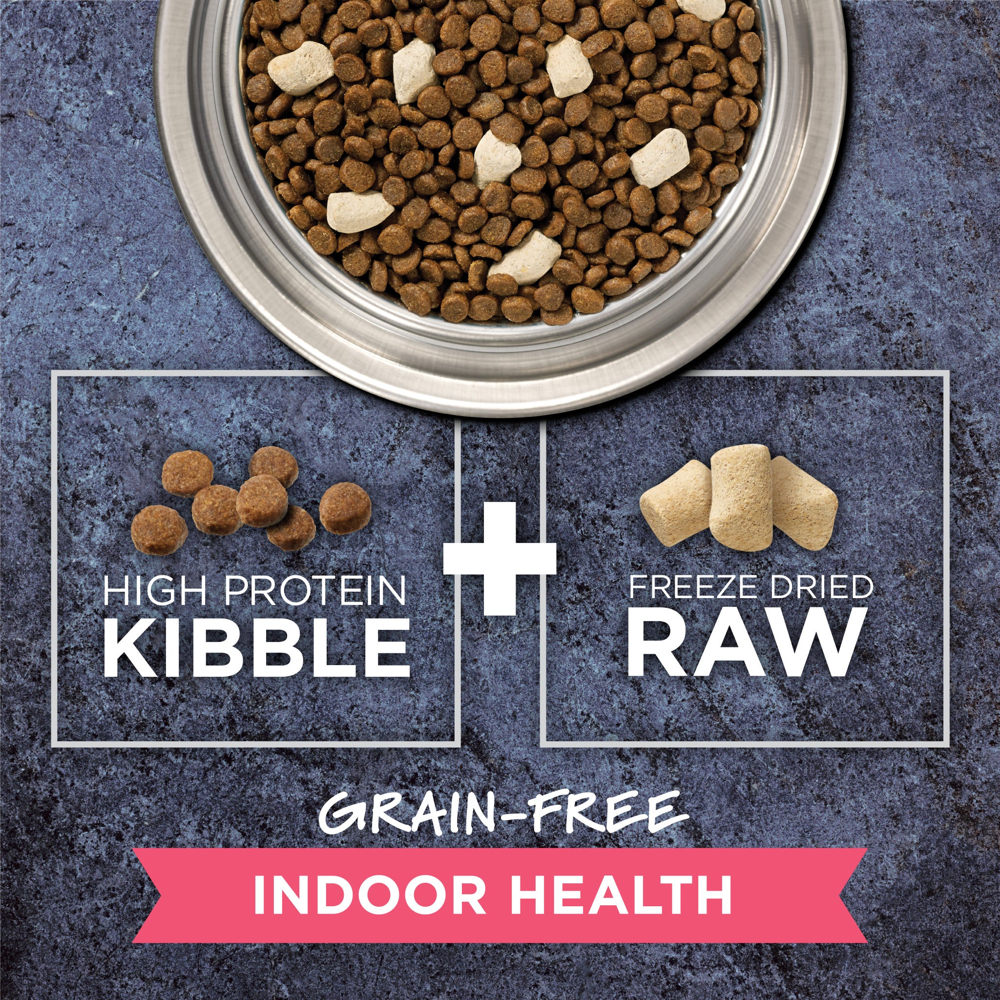 Raw Boost Kibble Indoor Health Recipe with Real Chicken