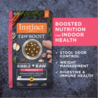 Raw Boost Kibble Indoor Health Recipe with Real Chicken