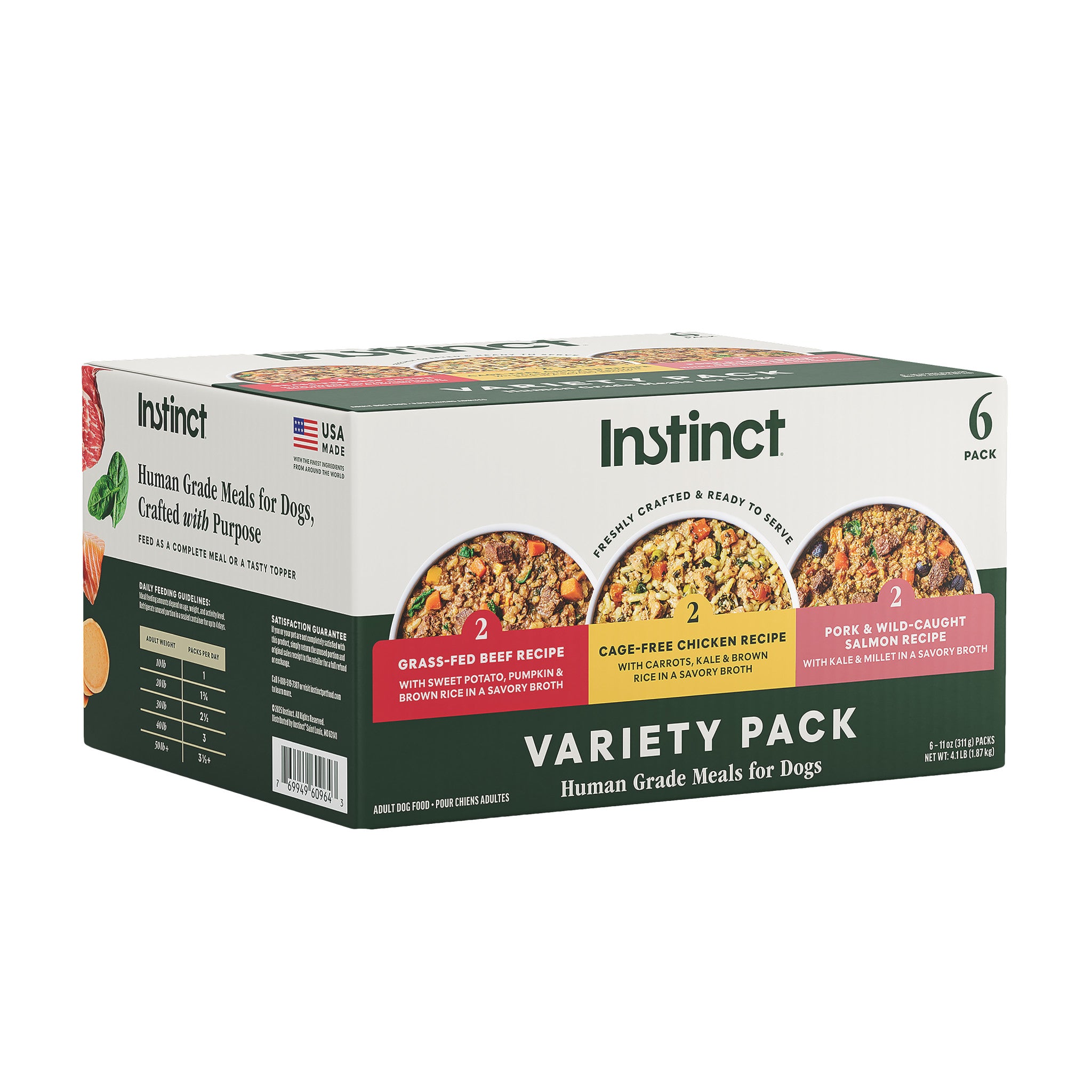 Freshly Crafted Meals Variety Pack – Instinct Pet Food