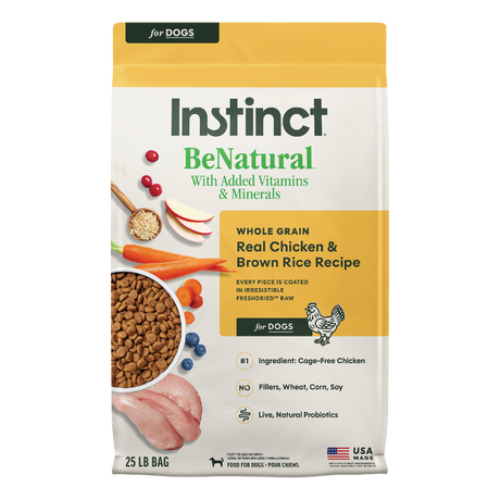 BeNatural Kibble Real Chicken & Brown Rice Recipe