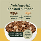 RawBoost+ Whole Grain Kibble Real Chicken & Brown Rice Recipe