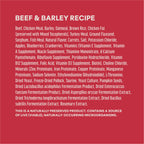BeNatural Kibble Real Beef & Barley Recipe