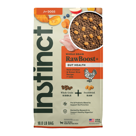 RawBoost+ Whole Grain Kibble Gut Health Recipe