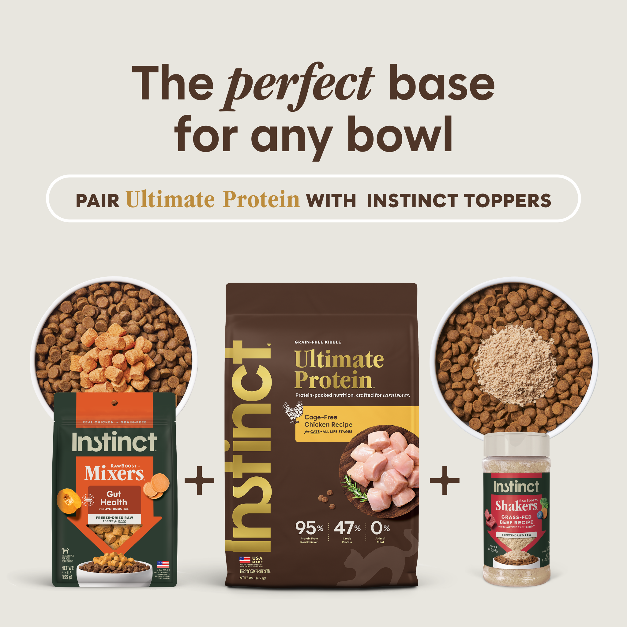 Ultimate Protein Kibble Cage-Free Chicken Recipe