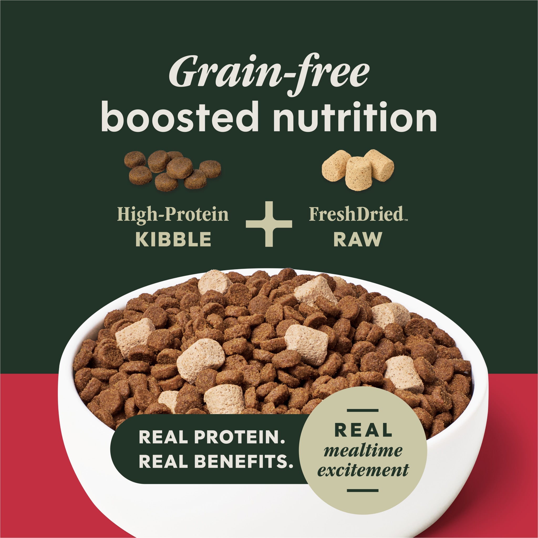 RawBoost+ Kibble Real Beef Recipe
