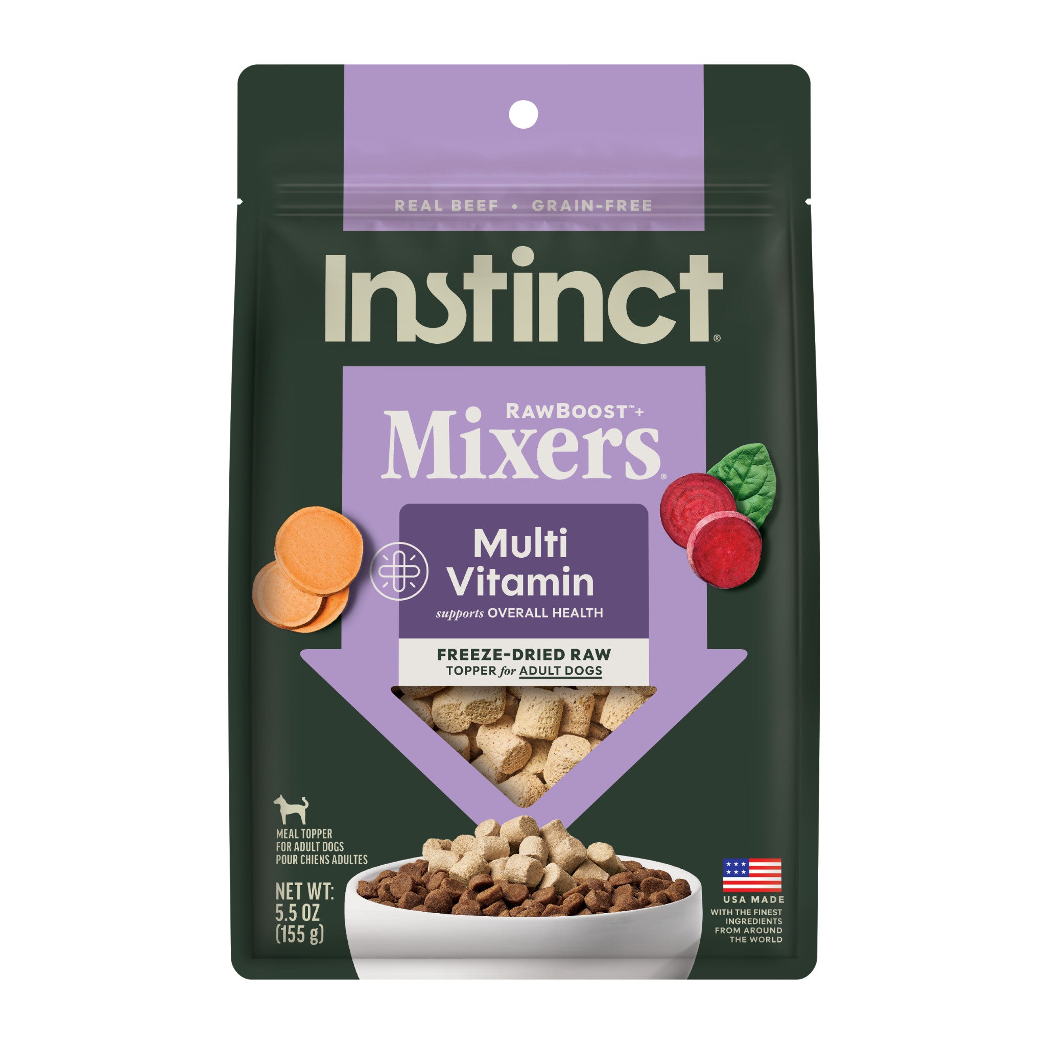 Instinct RawBoost Mixers Multivitamin Recipe Topper