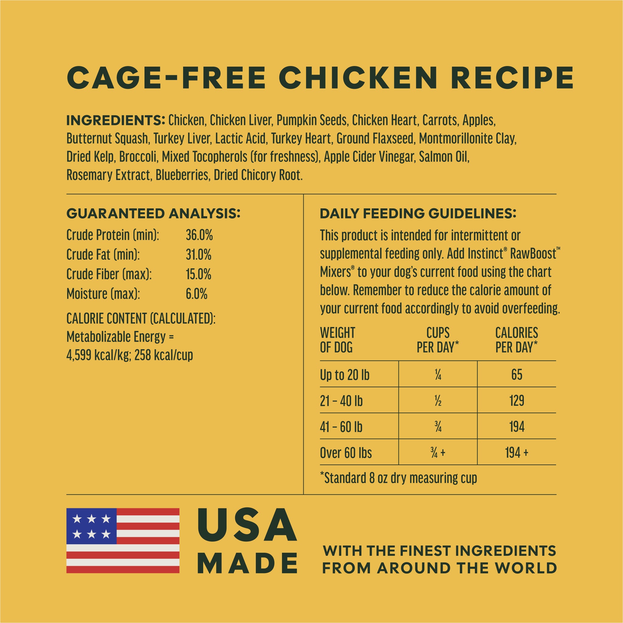 RawBoost+ Mixers Cage-Free Chicken Recipe