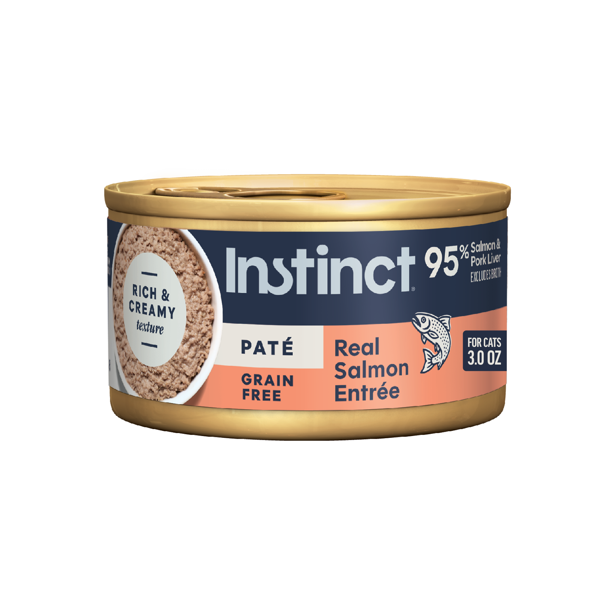 Instinct Original Pates Real Salmon Recipe Wet Cat Food