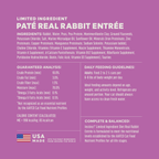 Limited Ingredient Diet Patés Real Rabbit Recipe
