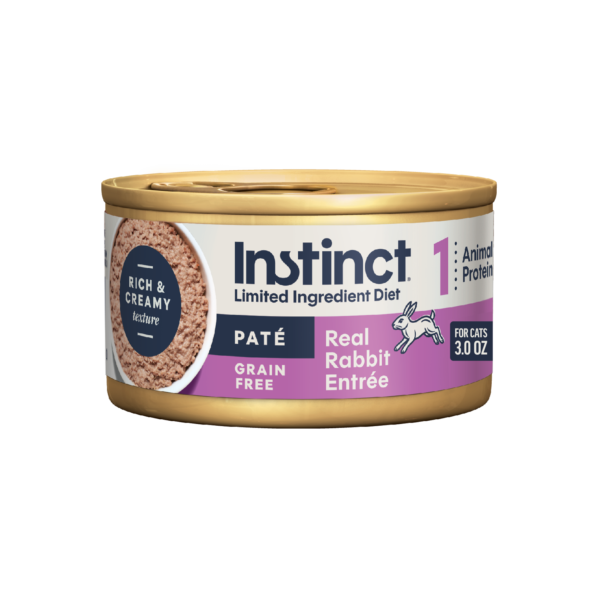 Instinct Limited Ingredient Diet Rabbit Pâté Wet Cat Food