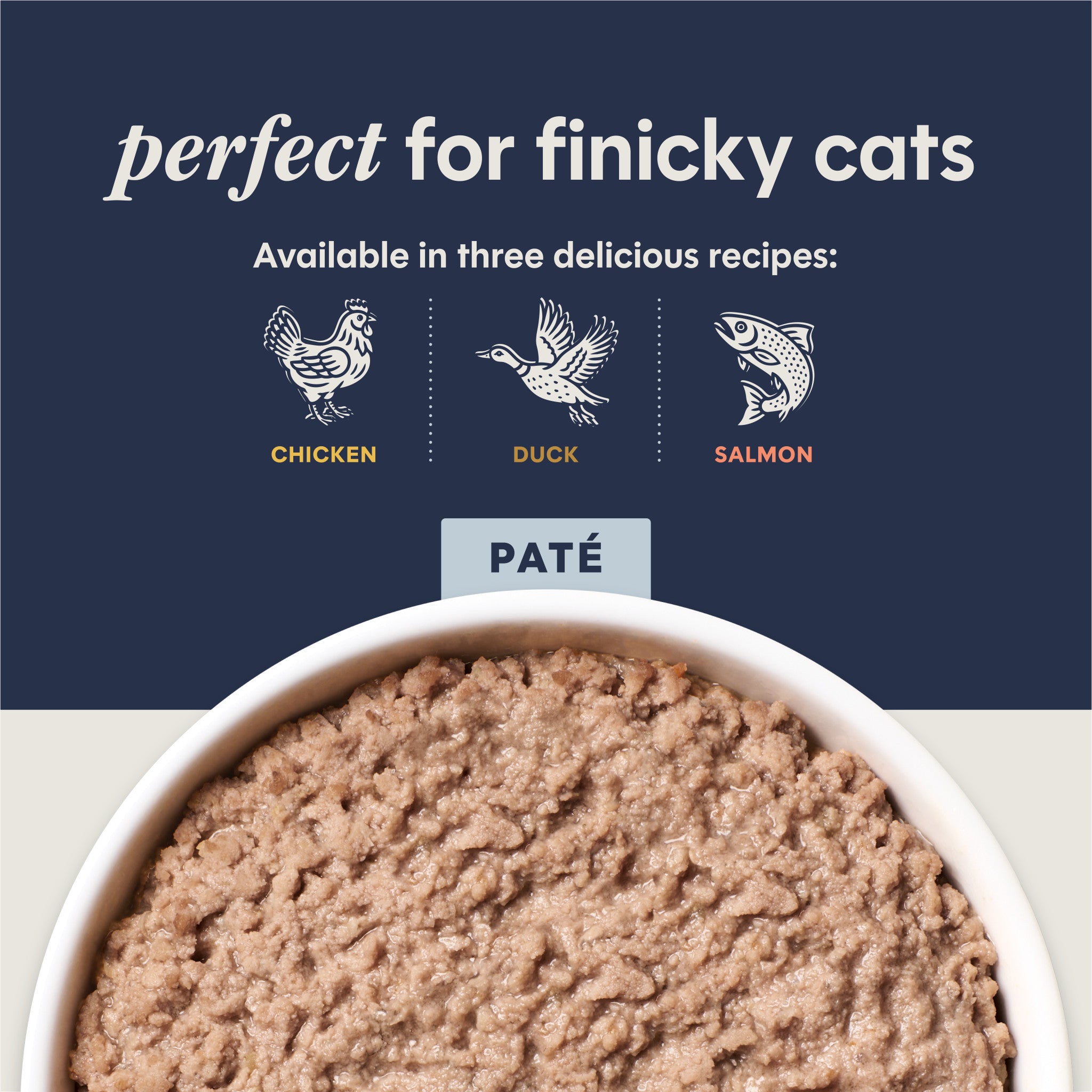 Split Cups Paté Salmon Entrée