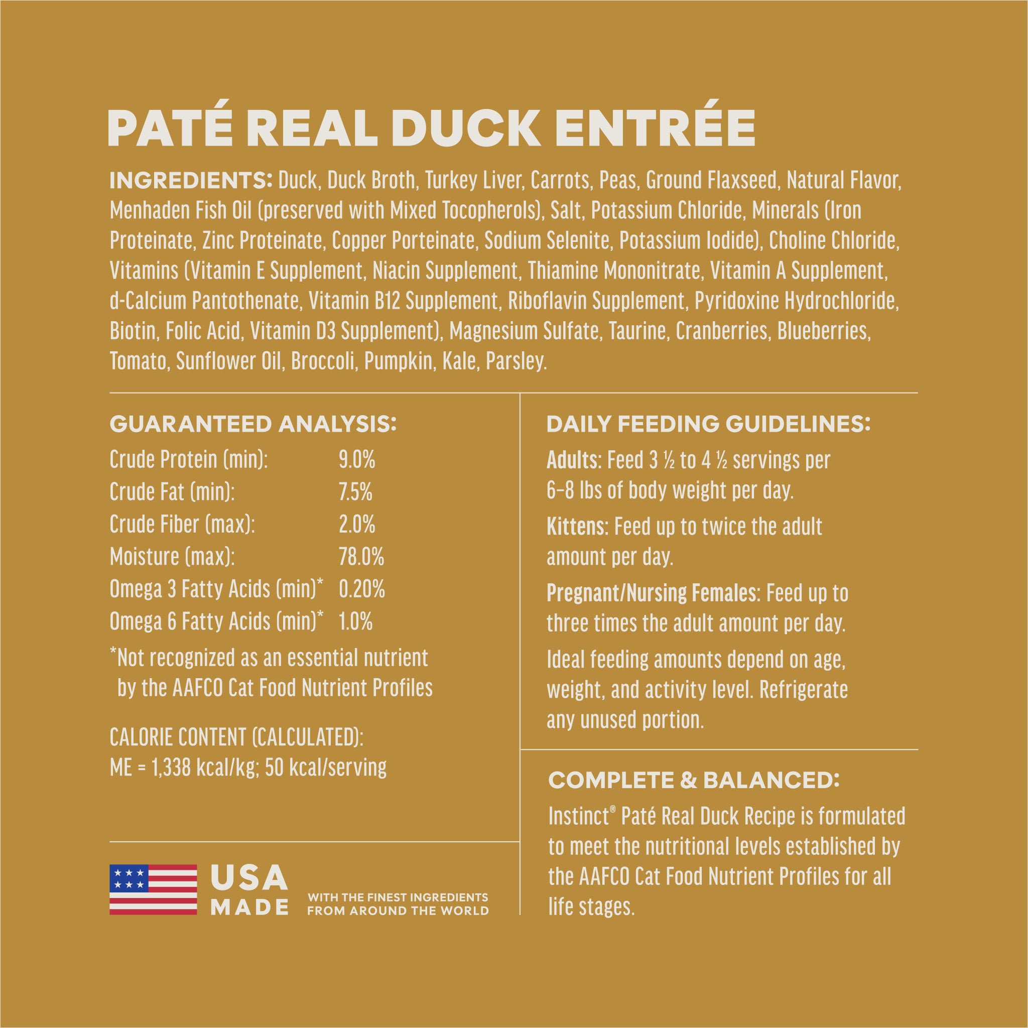 Split Cups Paté Duck Entrée