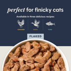 Split Cups Flaked Tuna Entrée