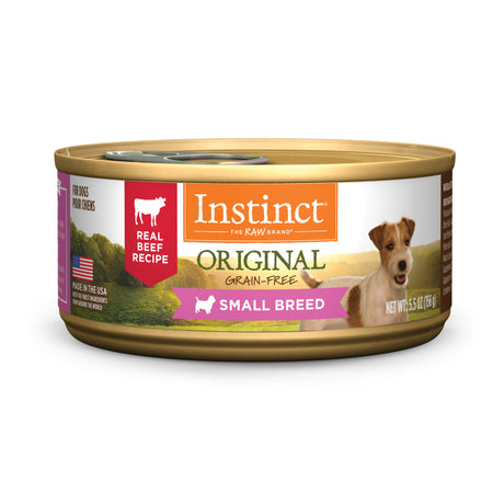 Original Wet Food for Small Breed Dogs Real Beef Recipe