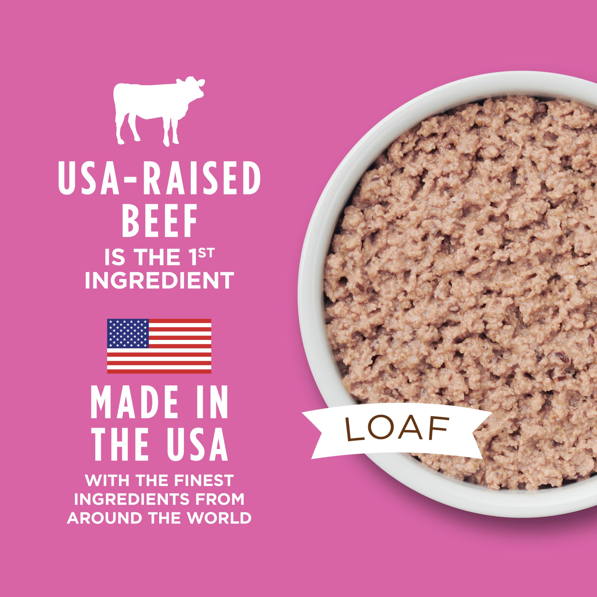 Original Wet Food for Small Breed Dogs Real Beef Recipe