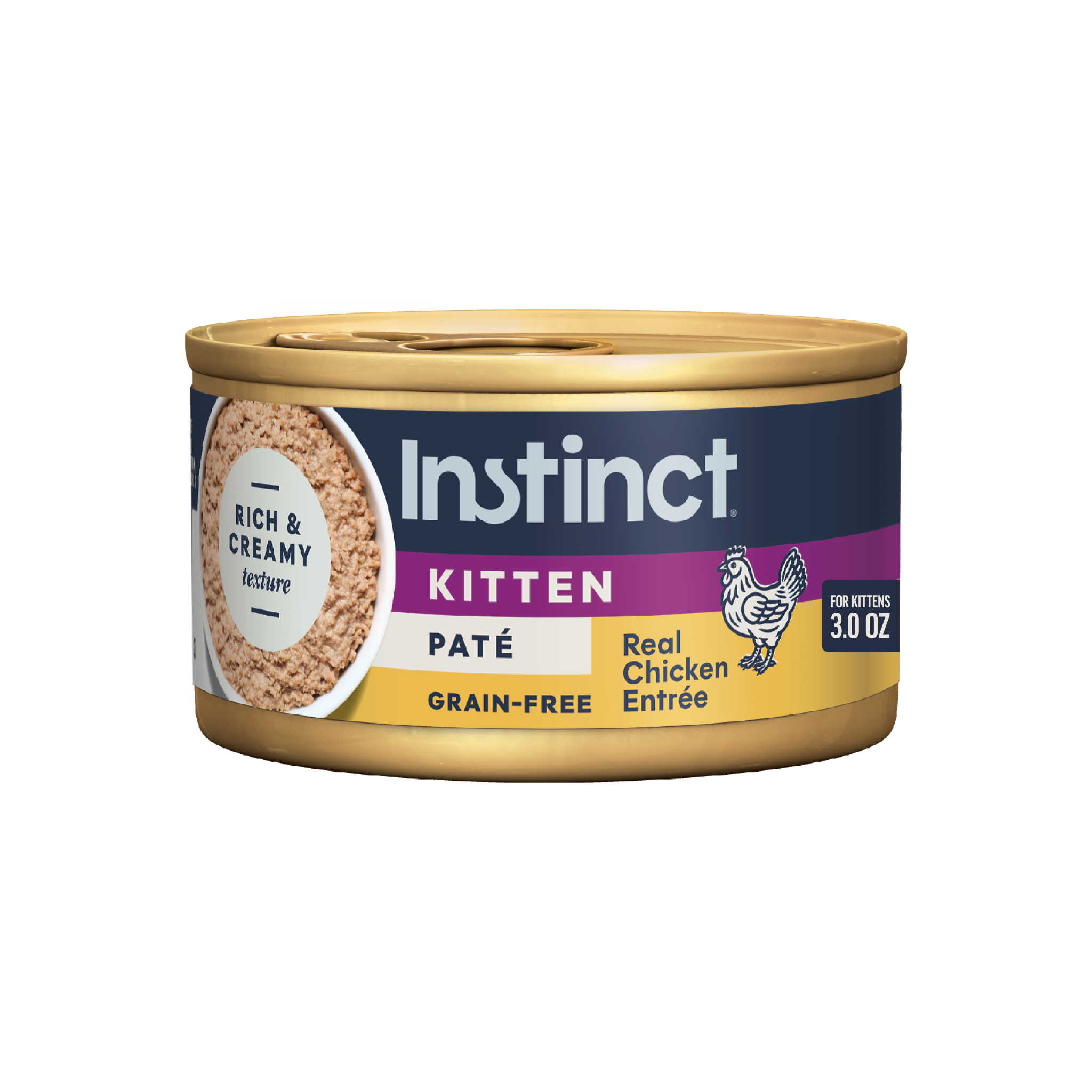 Instinct Original Pates For Kittens Chicken Recipe Wet Cat Food