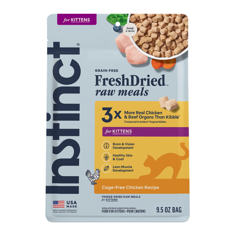 FreshDried Raw Meals for Kittens Chicken Recipe