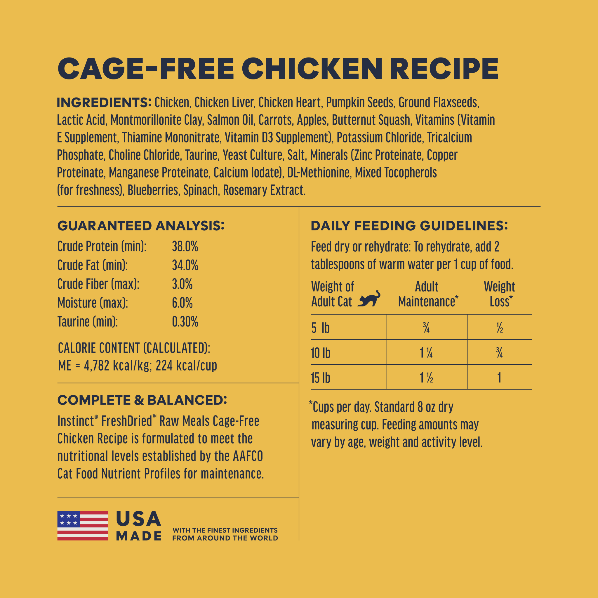 FreshDried Raw Meals Cage-Free Chicken Recipe