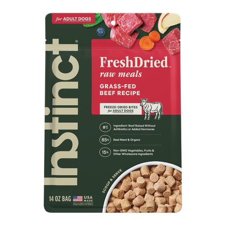 FreshDried Raw Meals Grass-Fed Beef Recipe