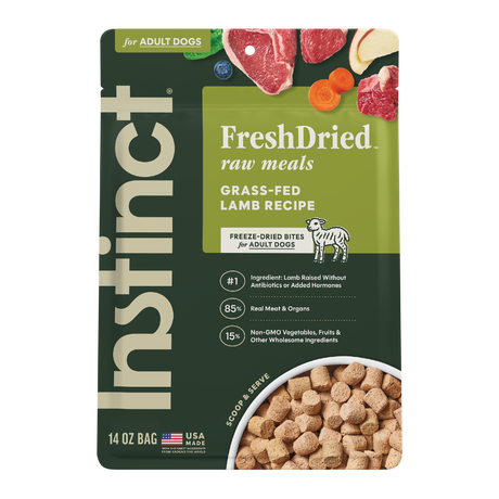FreshDried Raw Meals Grass-Fed Lamb Recipe