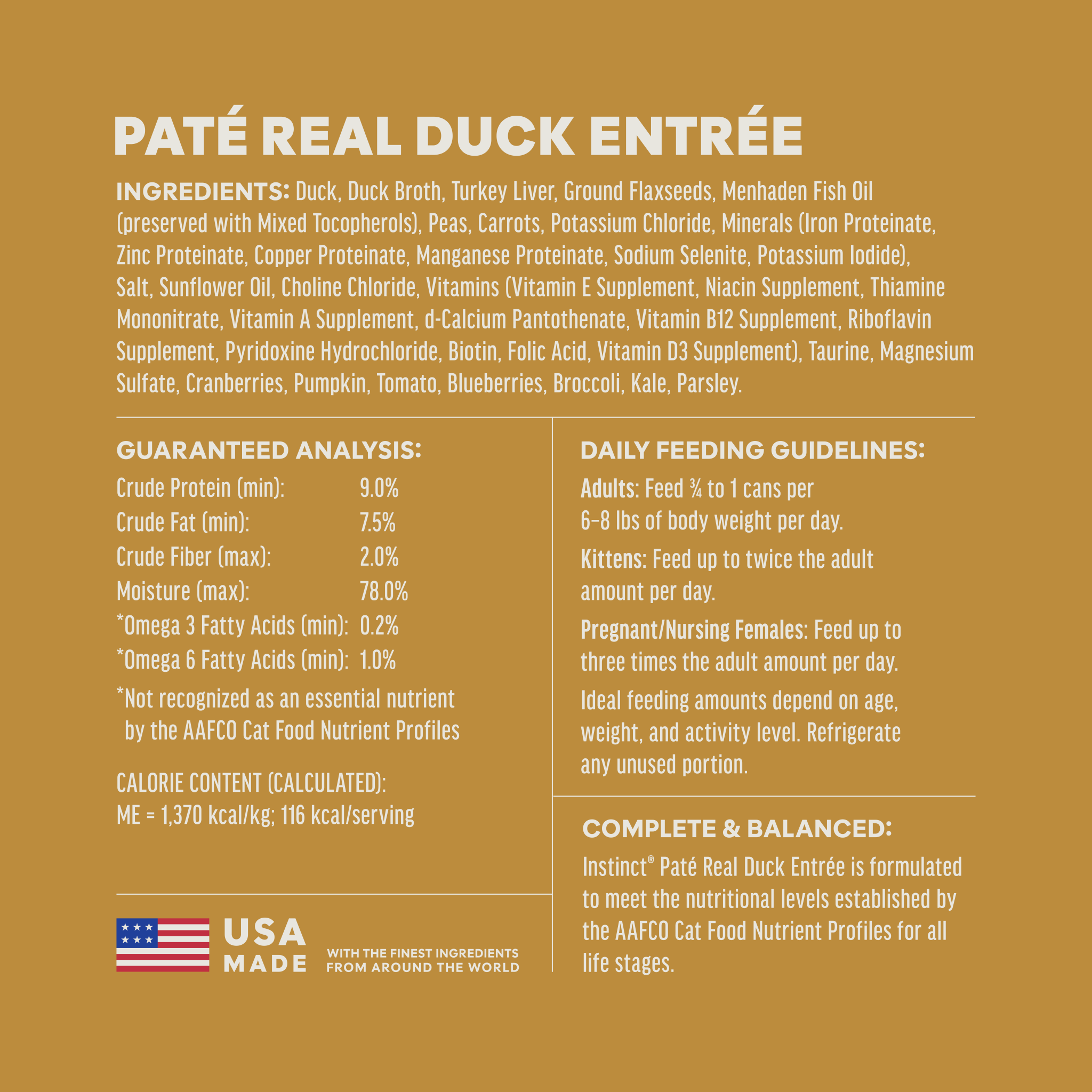 Original Patés Real Duck Recipe