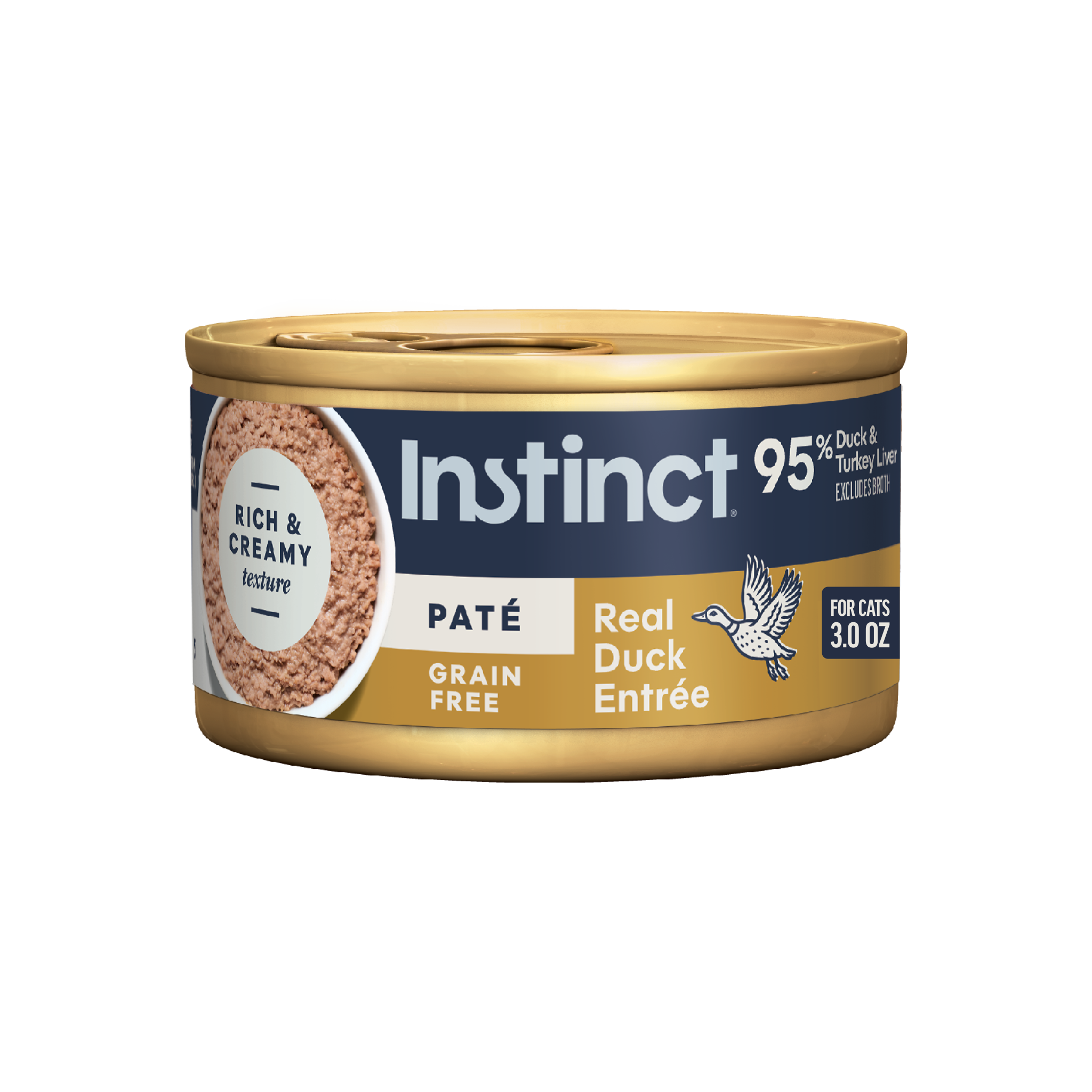 Instinct Original Pates Real Duck Recipe Wet Cat Food