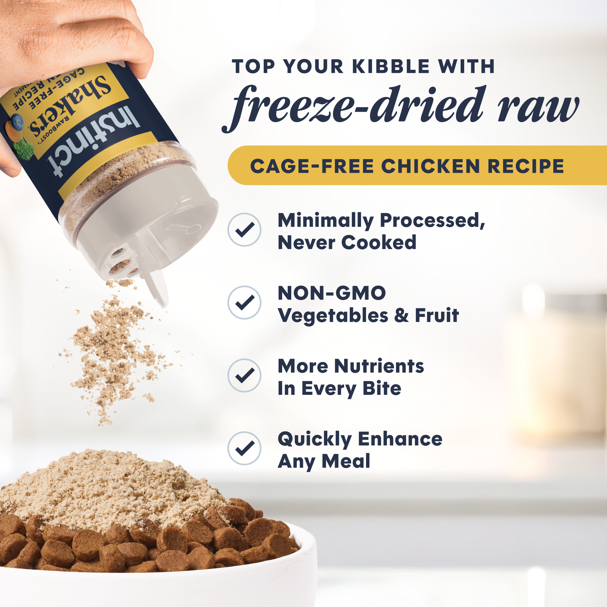 RawBoost+ Shakers Cage-Free Chicken Recipe