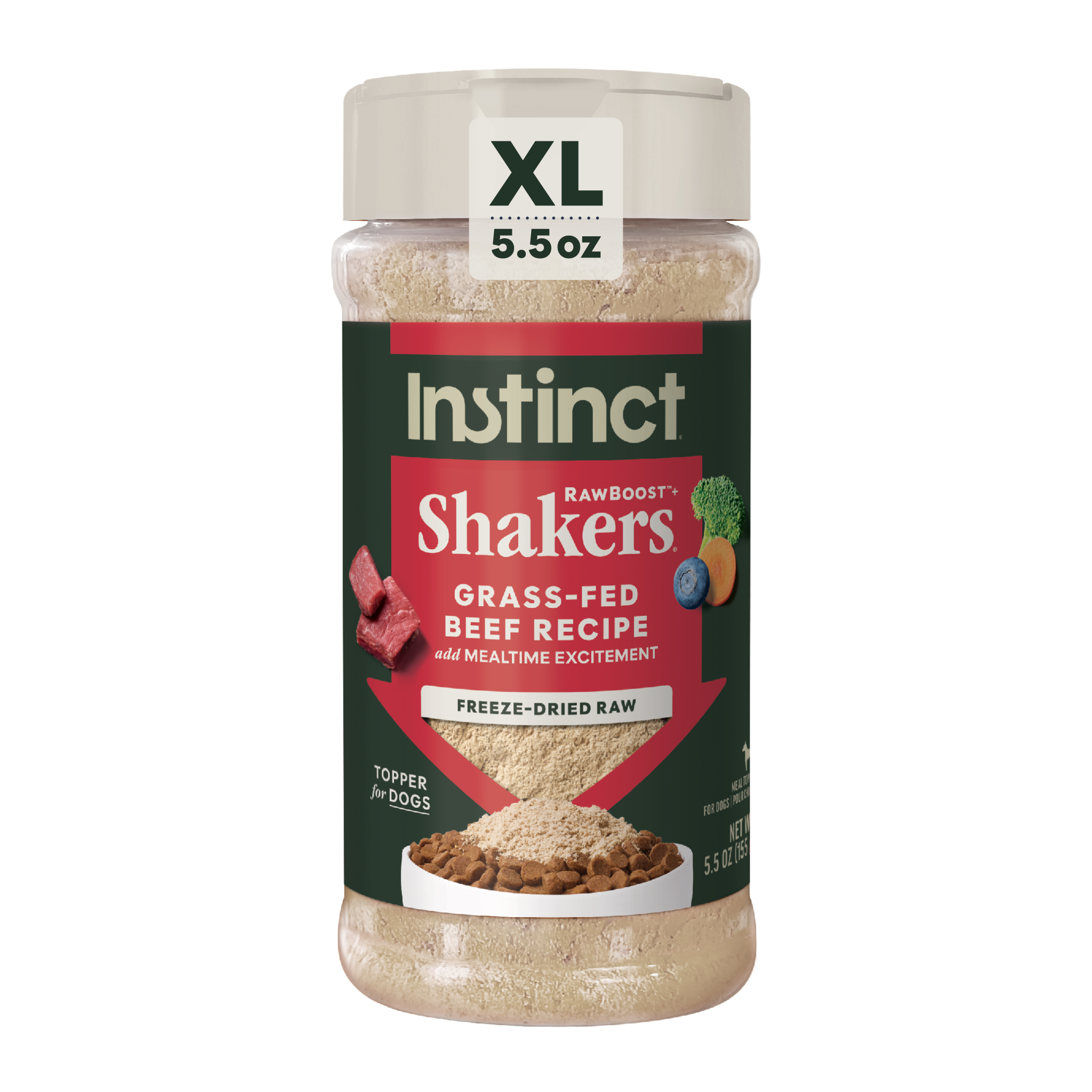RawBoost+ Shakers Grass-Fed Beef Recipe