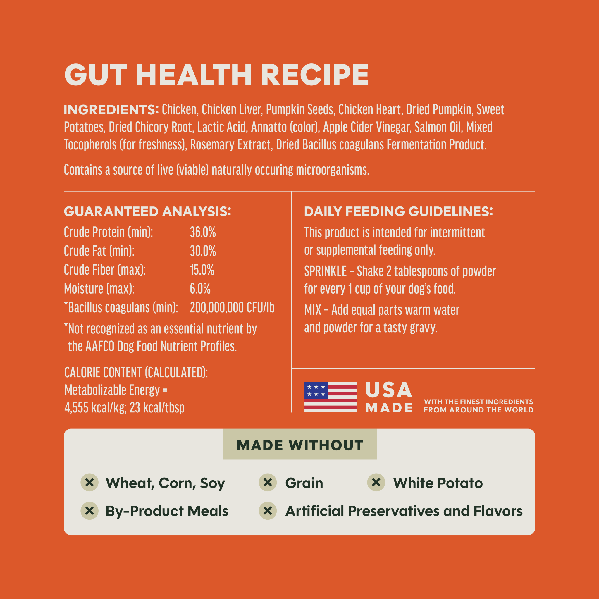 RawBoost+ Shakers Gut Health Recipe