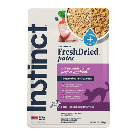 FreshDried Patés Rabbit Recipe