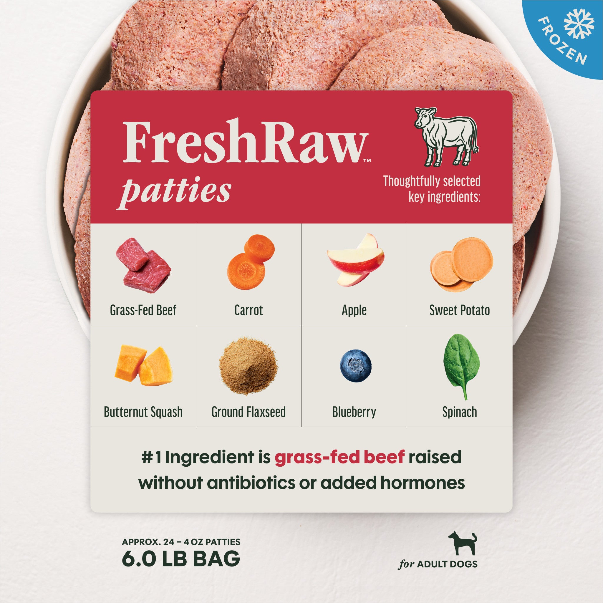 FreshRaw Patties Grass-Fed Beef Recipe