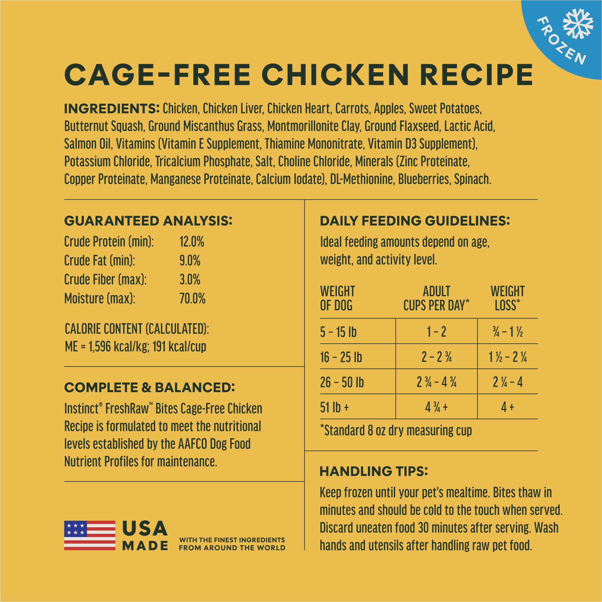 FreshRaw Bites Cage-Free Chicken Recipe