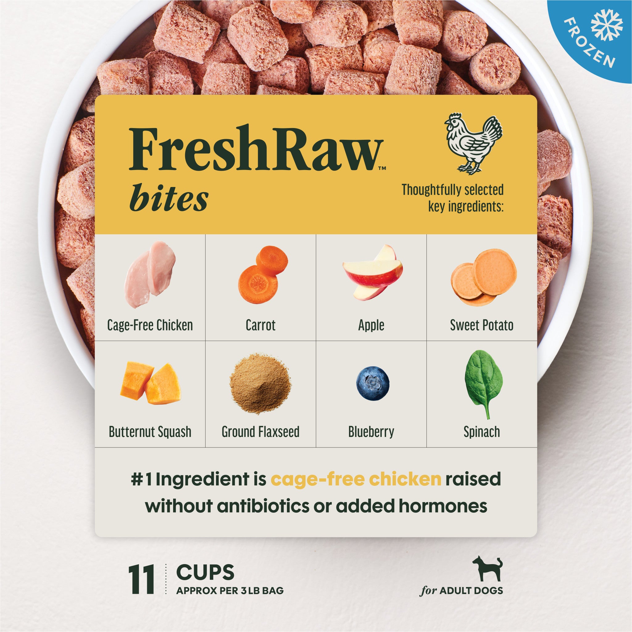 FreshRaw Bites Cage-Free Chicken Recipe