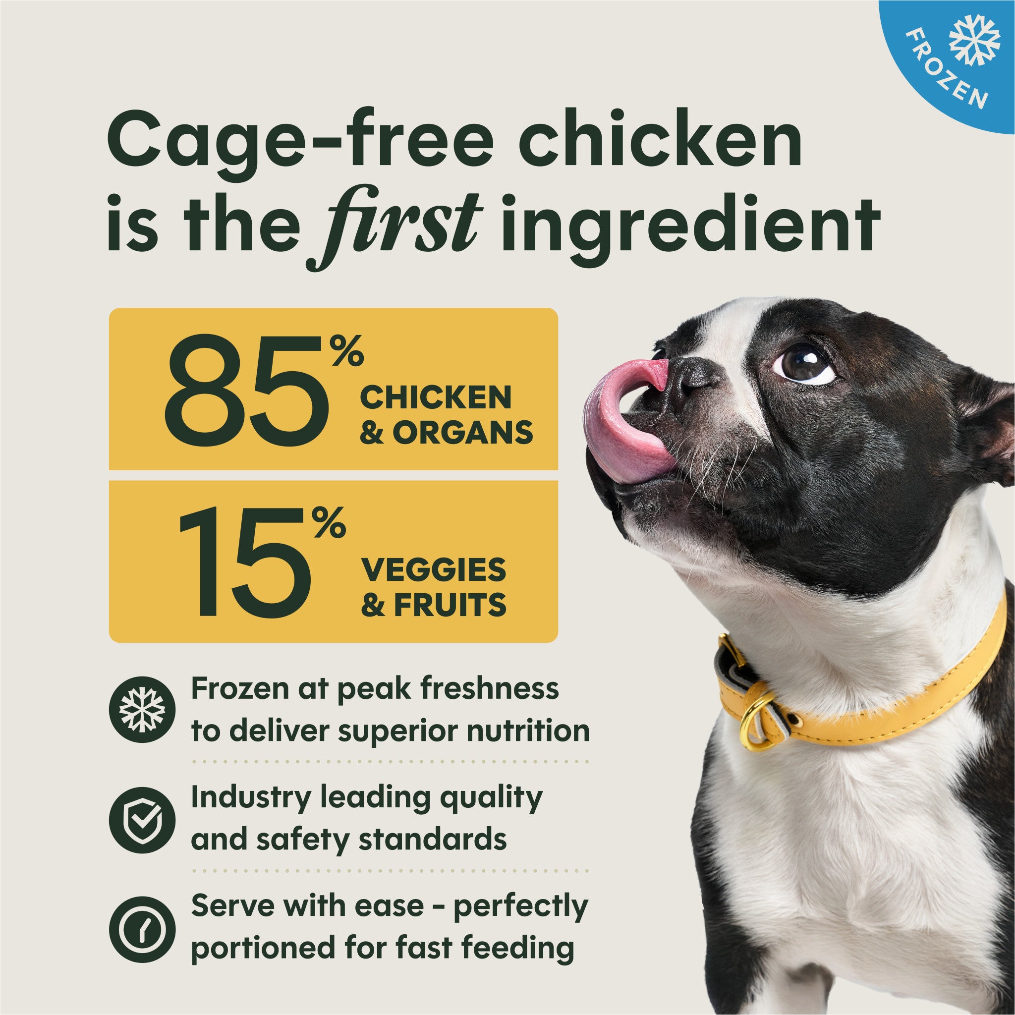 FreshRaw Patties Cage-Free Chicken Recipe