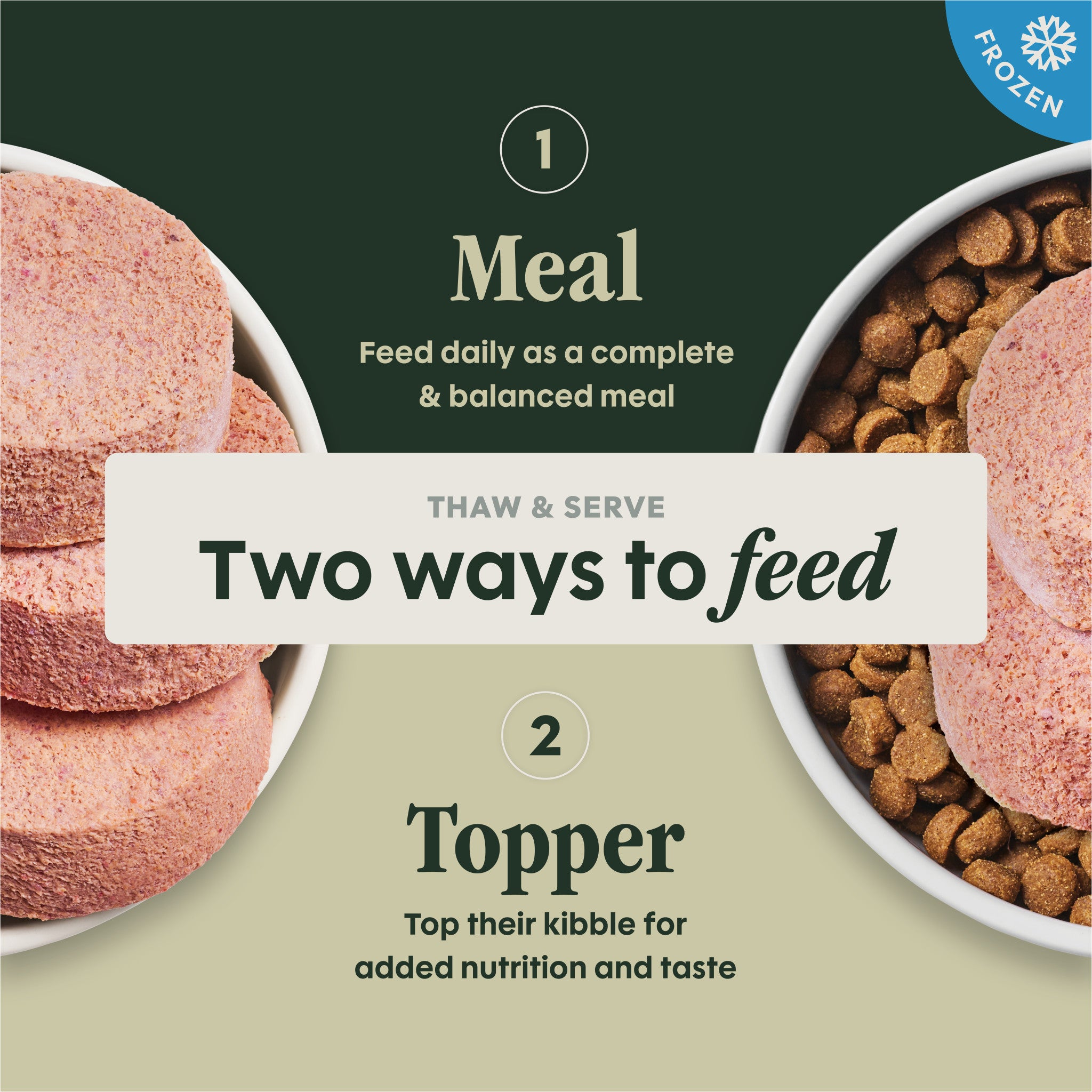 FreshRaw Patties Cage-Free Chicken Recipe