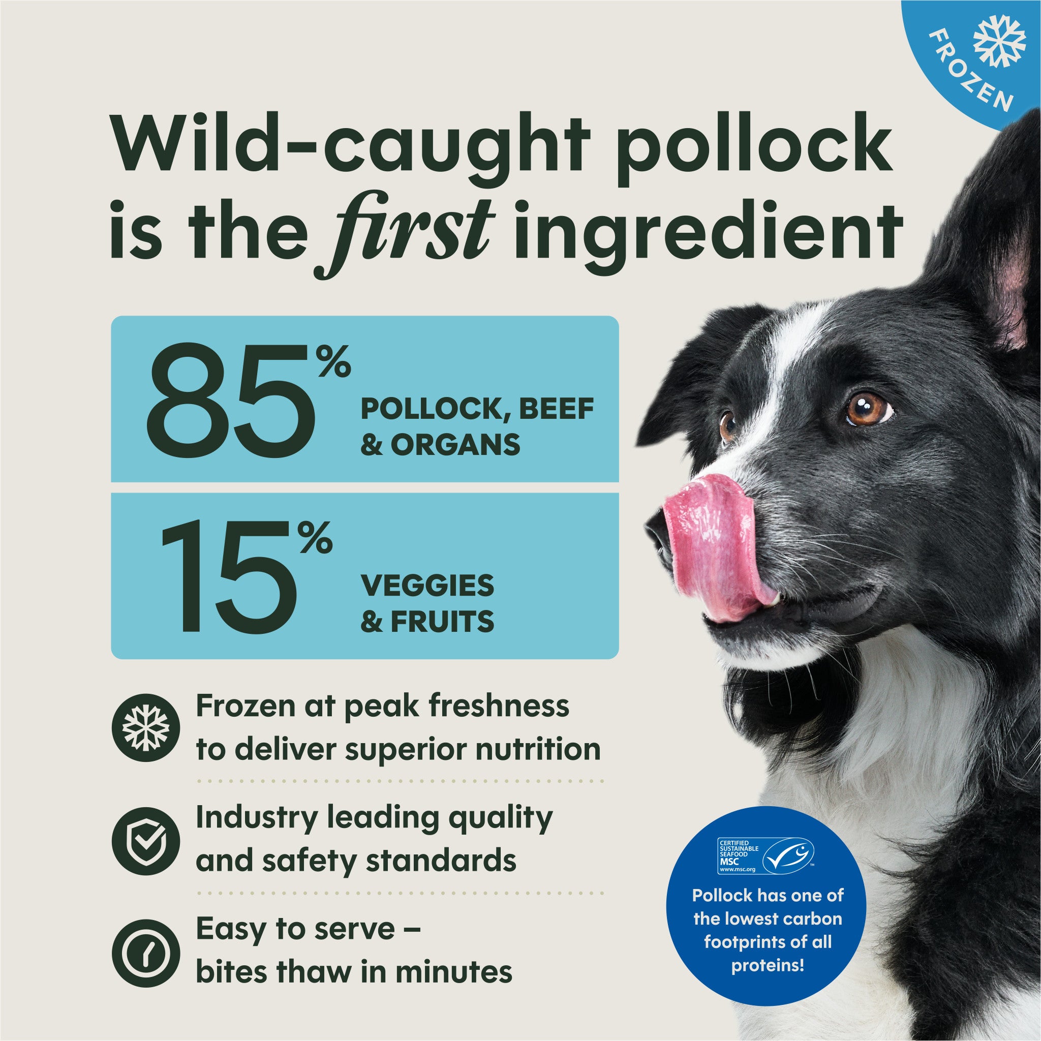FreshRaw Bites Wild-Caught Pollock Recipe