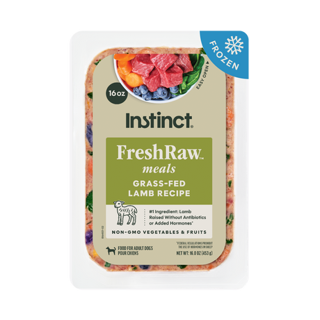 FreshRaw Meals Grass-Fed Lamb Recipe