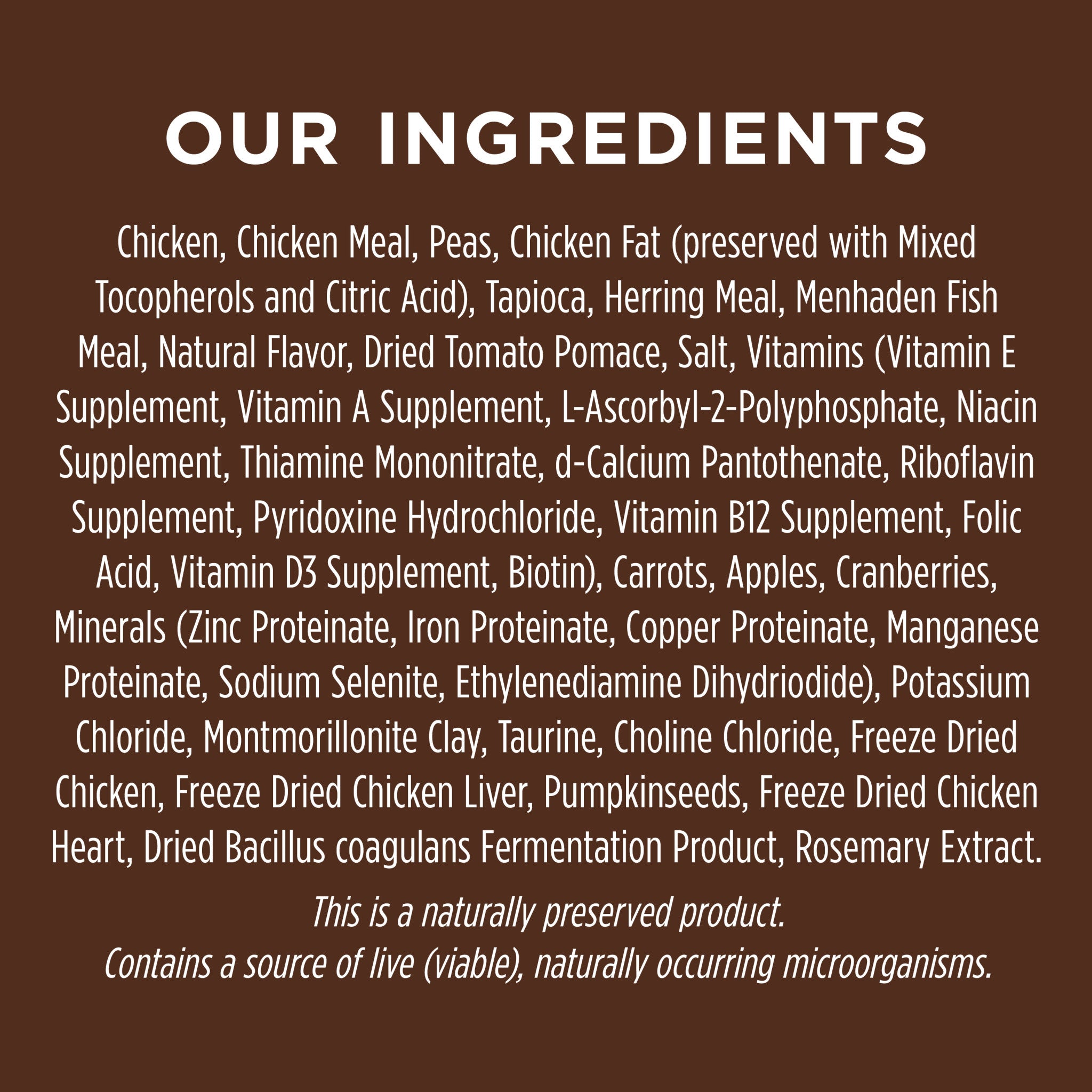 Original Kibble Real Chicken Recipe