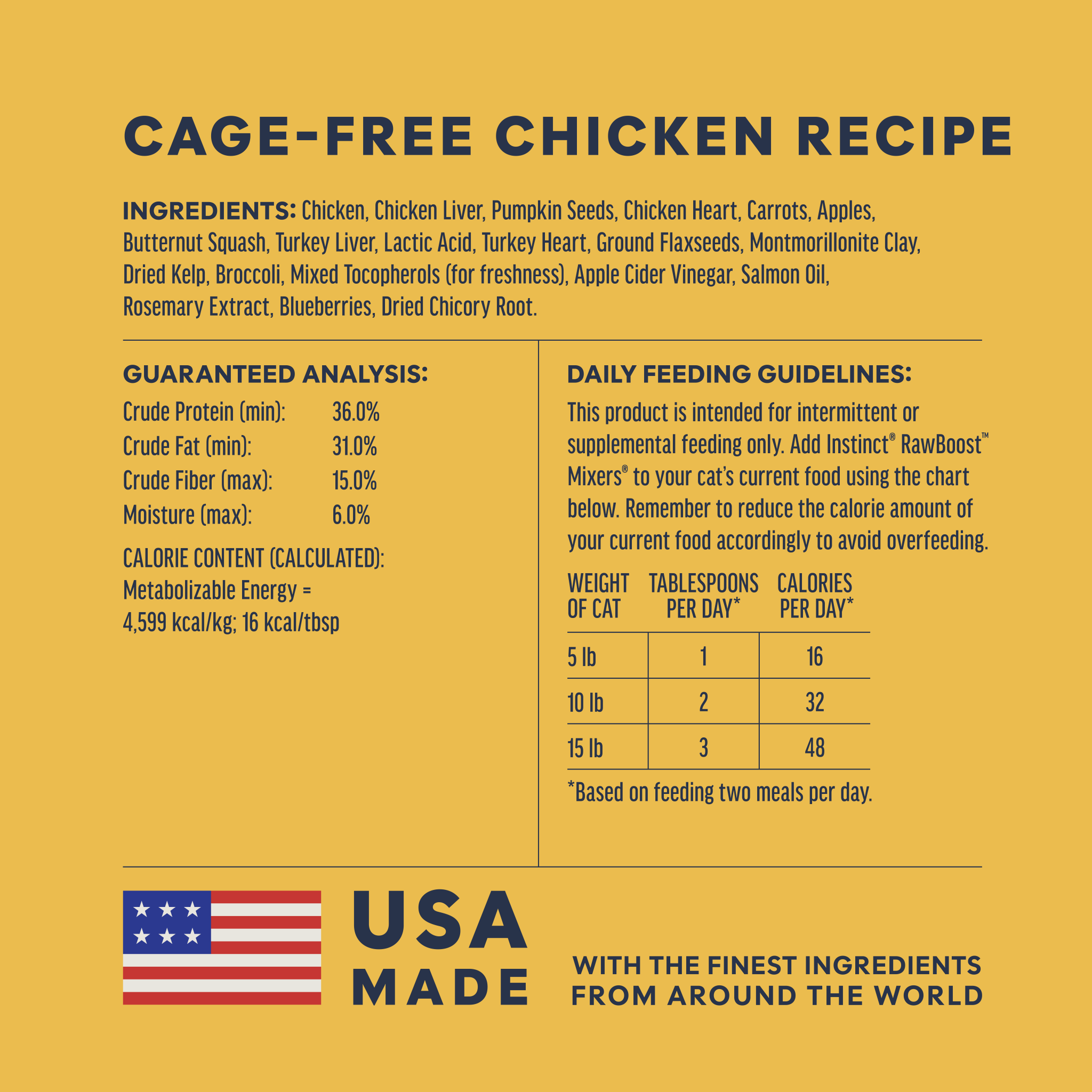 RawBoost+ Mixers Cage-Free Chicken Recipe