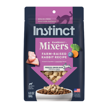 RawBoost+ Mixers Farm-Raised Rabbit Recipe