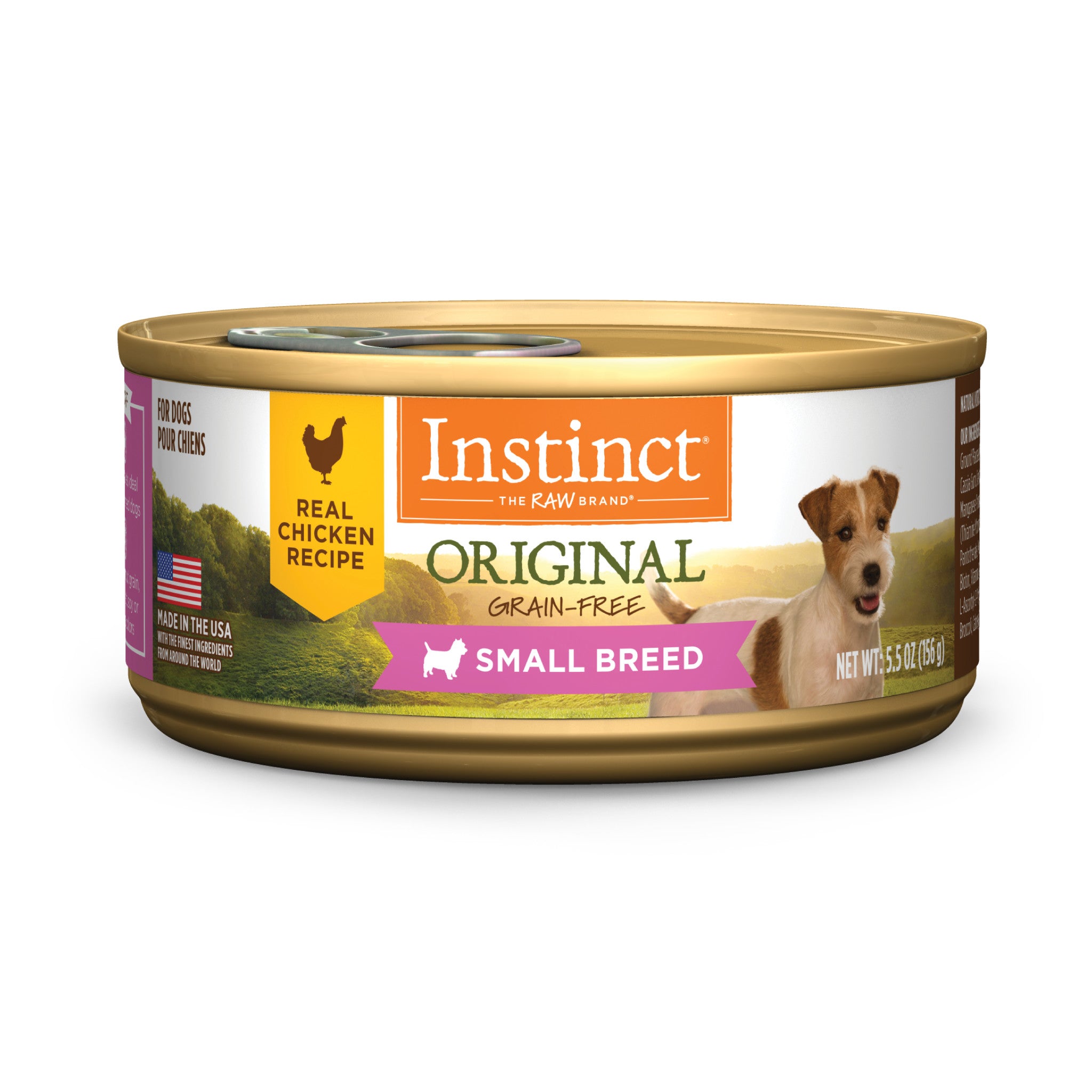 Original Wet Food for Small Breed Dogs Real Chicken Recipe