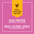 Original Wet Food for Small Breed Dogs Real Chicken Recipe