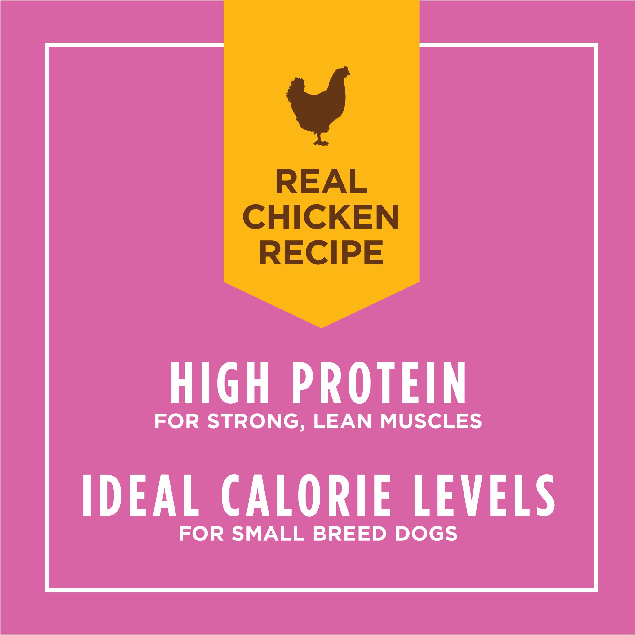 Original Wet Food for Small Breed Dogs Real Chicken Recipe
