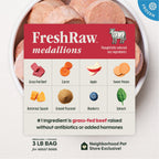 FreshRaw Medallions Grass-Fed Beef Recipe