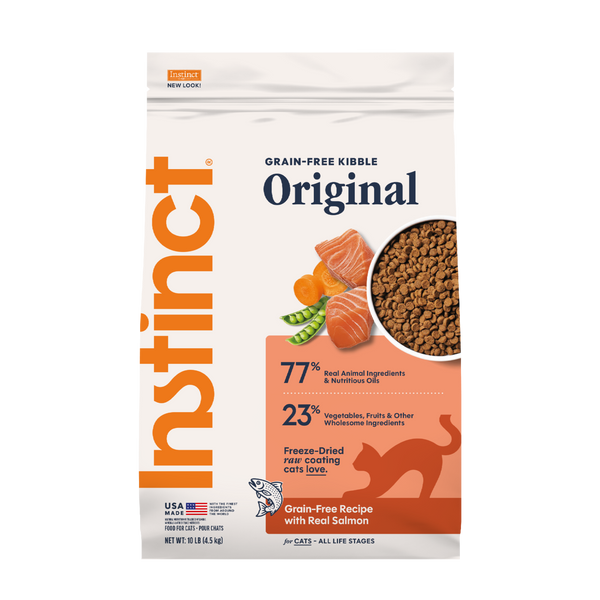 Original Salmon All Life Stages Cat Food, 10 lb. Bag