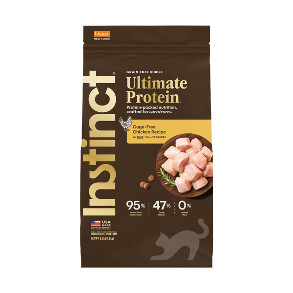 Ultimate Protein Chicken All Life Stages Cat Food, 3.3 lb. Bag