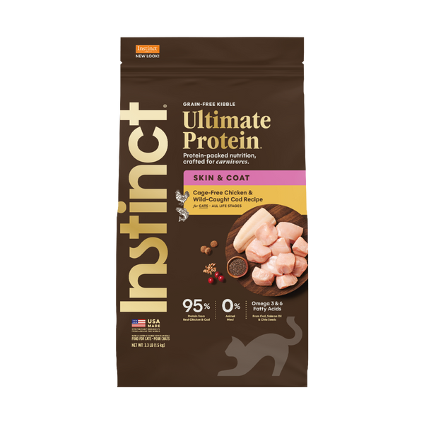 Ultimate Protein Skin & Coat All Life Stages Cat Food, 3.3 lb. Bag