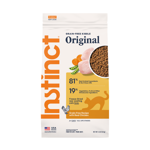 Original Chicken All Life Stages Cat Food, 4 lb. Bag